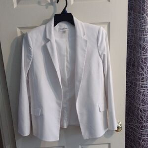 Calvin Klein Women's Classic White Blazer